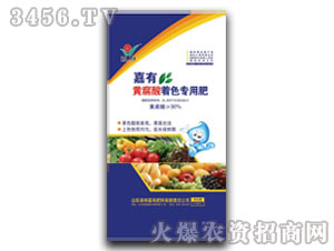 黃腐酸著色專用肥-嘉有
