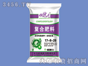 含硝態氮高塔純硫酸鉀復合肥17-8-26-根狀元-金網聯