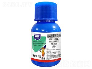 5%高效氯氟氰菊酯水乳劑（25g）-秦農作物