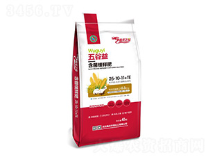 五谷益含菌緩釋肥25-10-11+TE-晶龍之星-中仁集團
