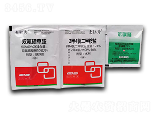 雙氟磺草胺+2甲4氯二甲胺鹽+苯磺隆-豐收樂