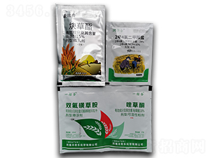 雙氟磺草胺+唑草酮+2甲4氯二甲胺鹽+炔草酯-豐收樂