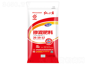緩釋摻混肥料26-10-12-紅四方